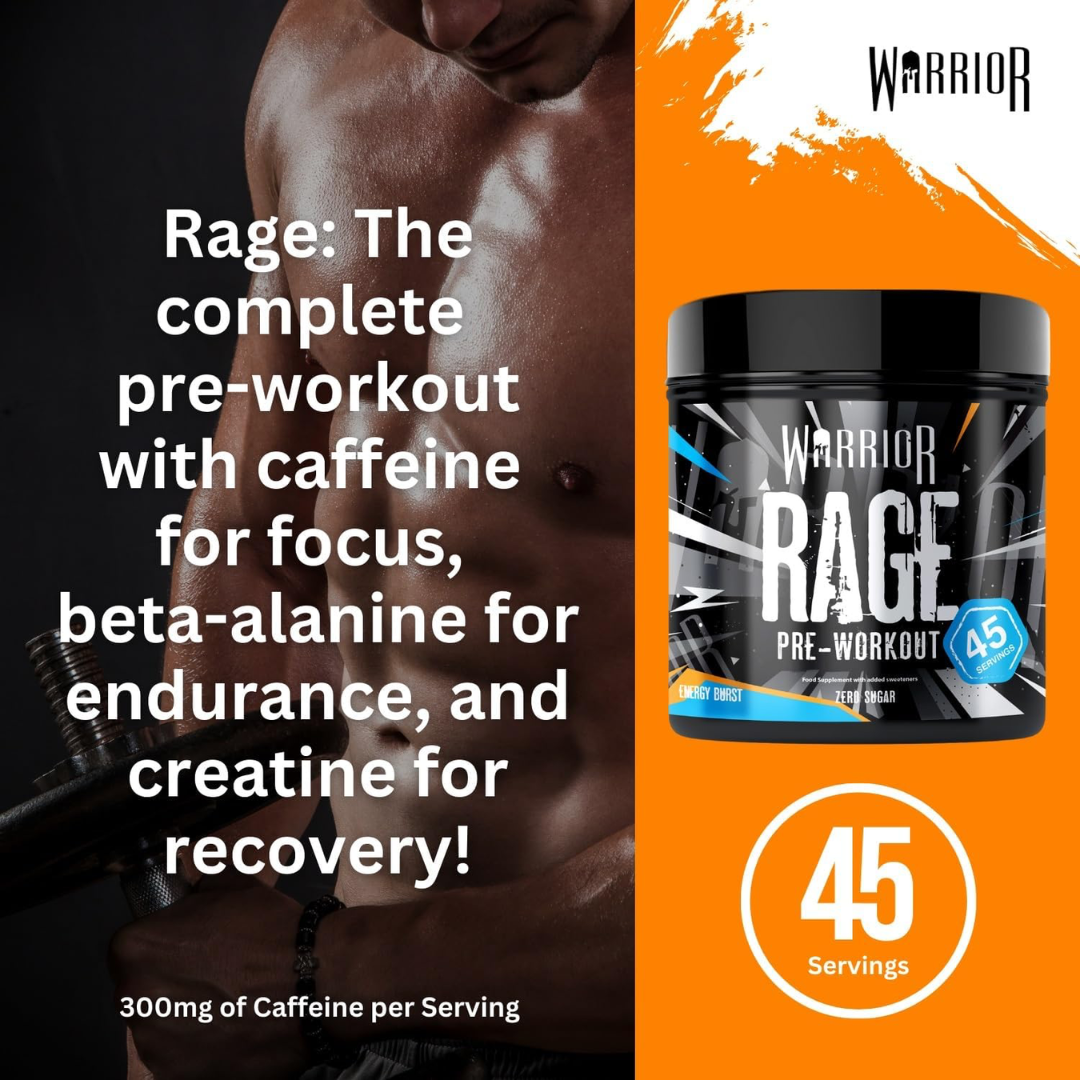 Warrior Rage 392g - Cola