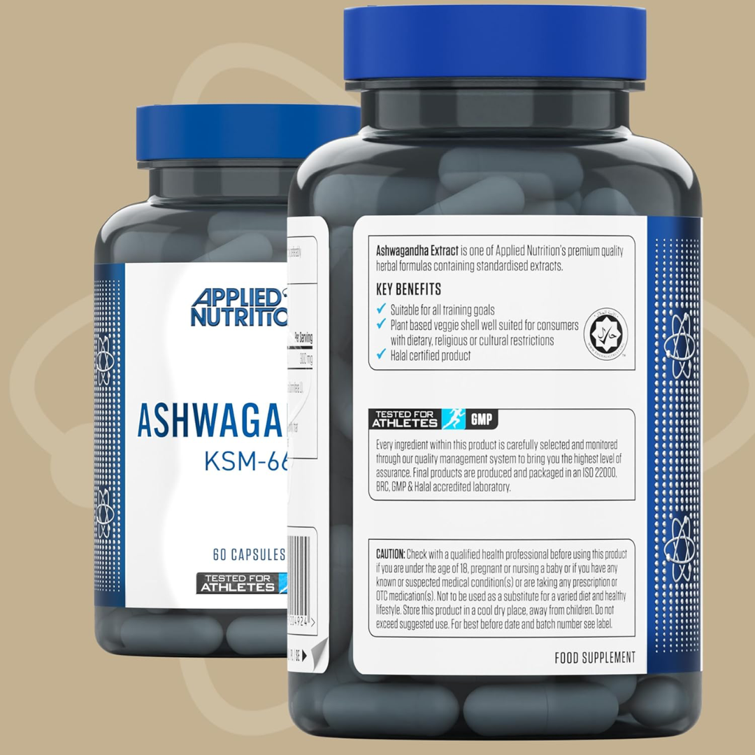 Applied Nutrition Ashwaghanda 60 Caps