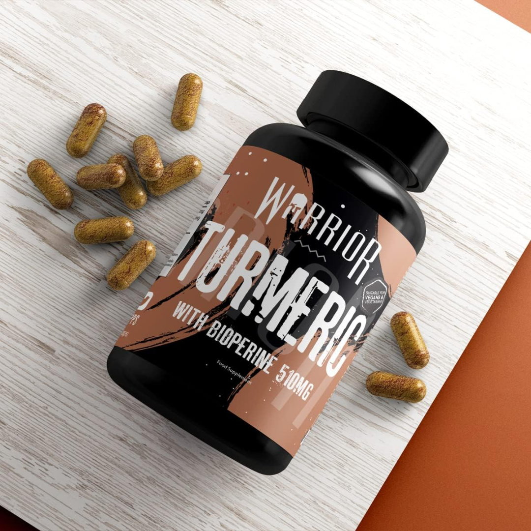Warrior Core Turmeric & Bioperine 60 Tabs