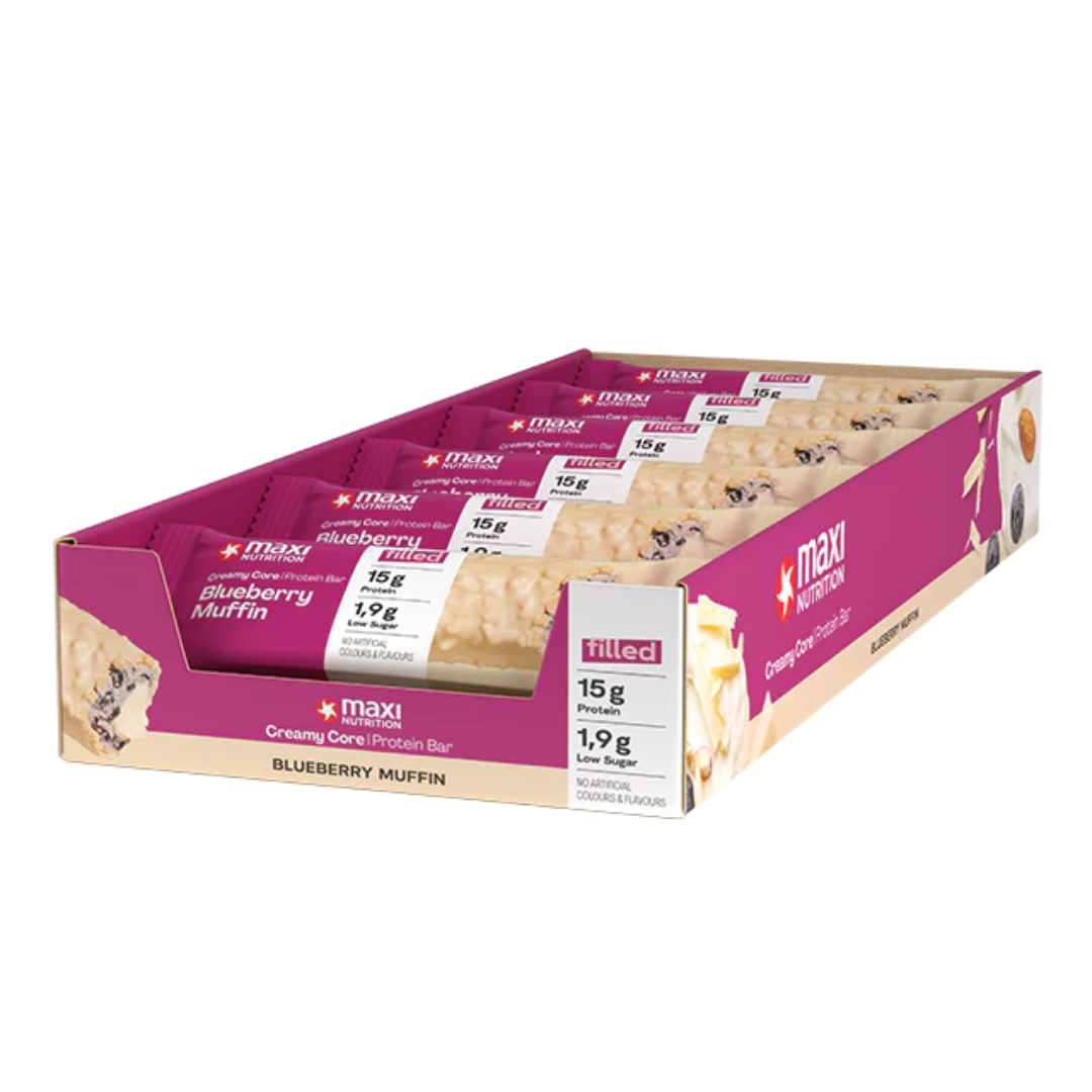 MaxiNutrition Creamy Core Bar 12x45g - Blueberry Muffin