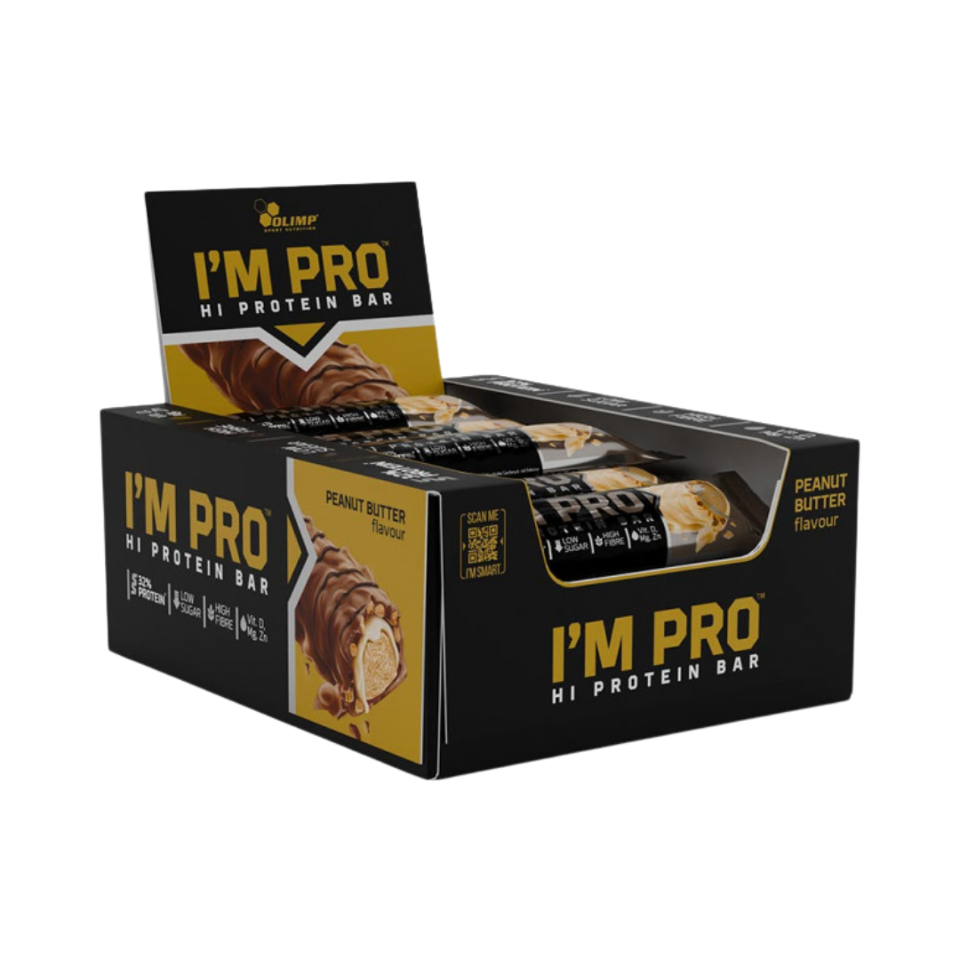 Olimp Sport Nutrition I'm Pro Protein Bars 15x40g - Peanut Butter