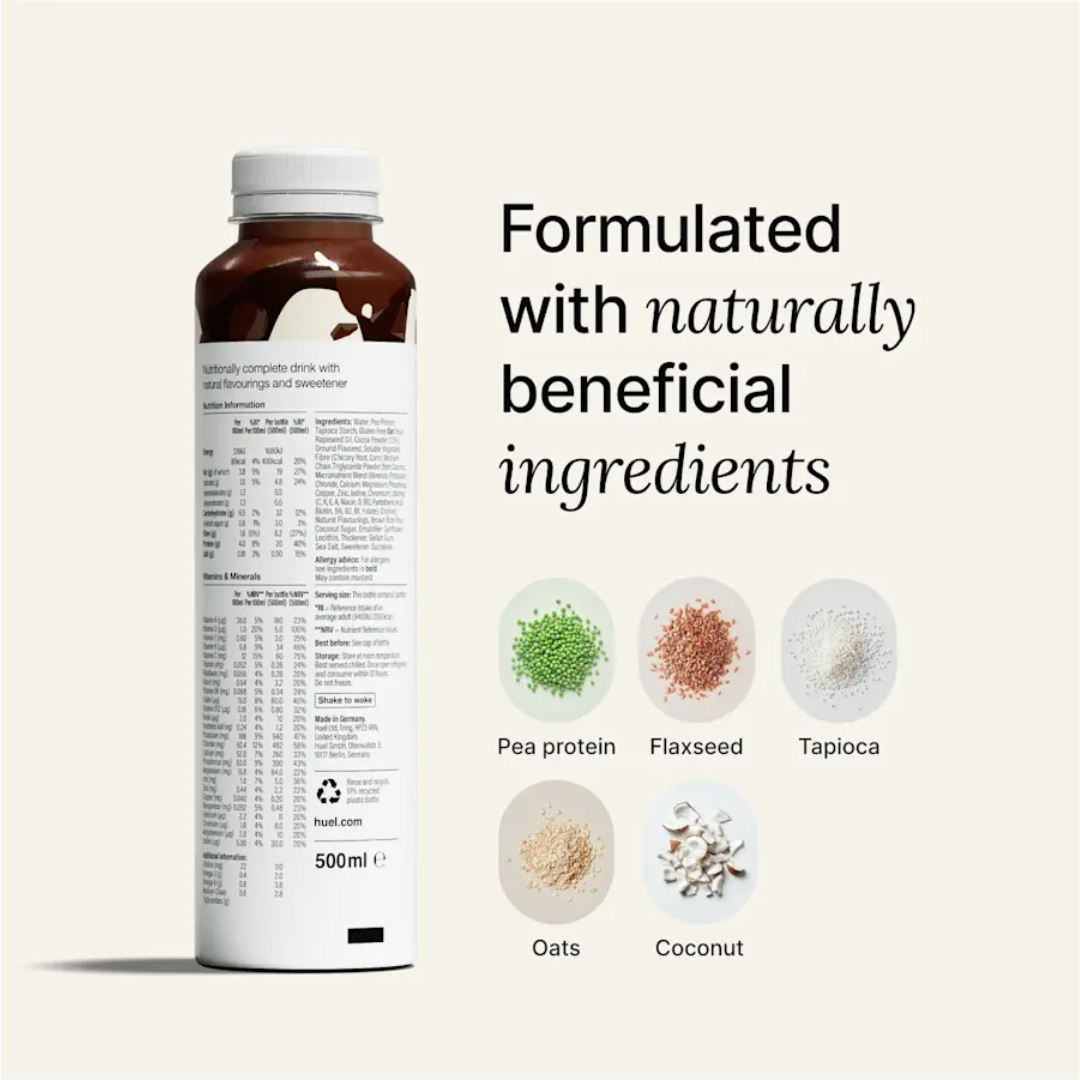 Huel Ready-to Drink 8x500ml - Strawberries & Cream