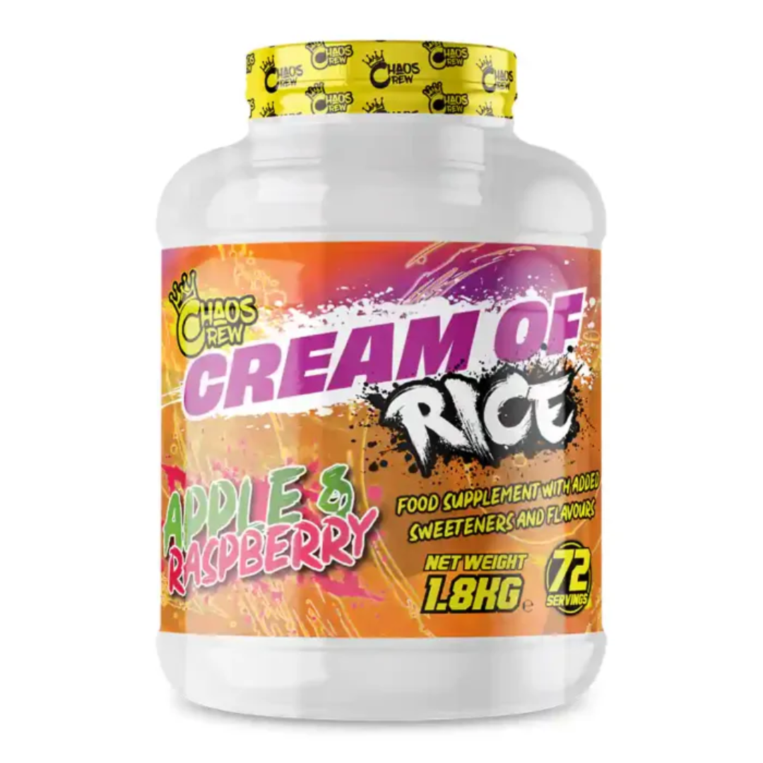 Chaos Crew Cream of Rice 1.8kg - Apple & Raspberry