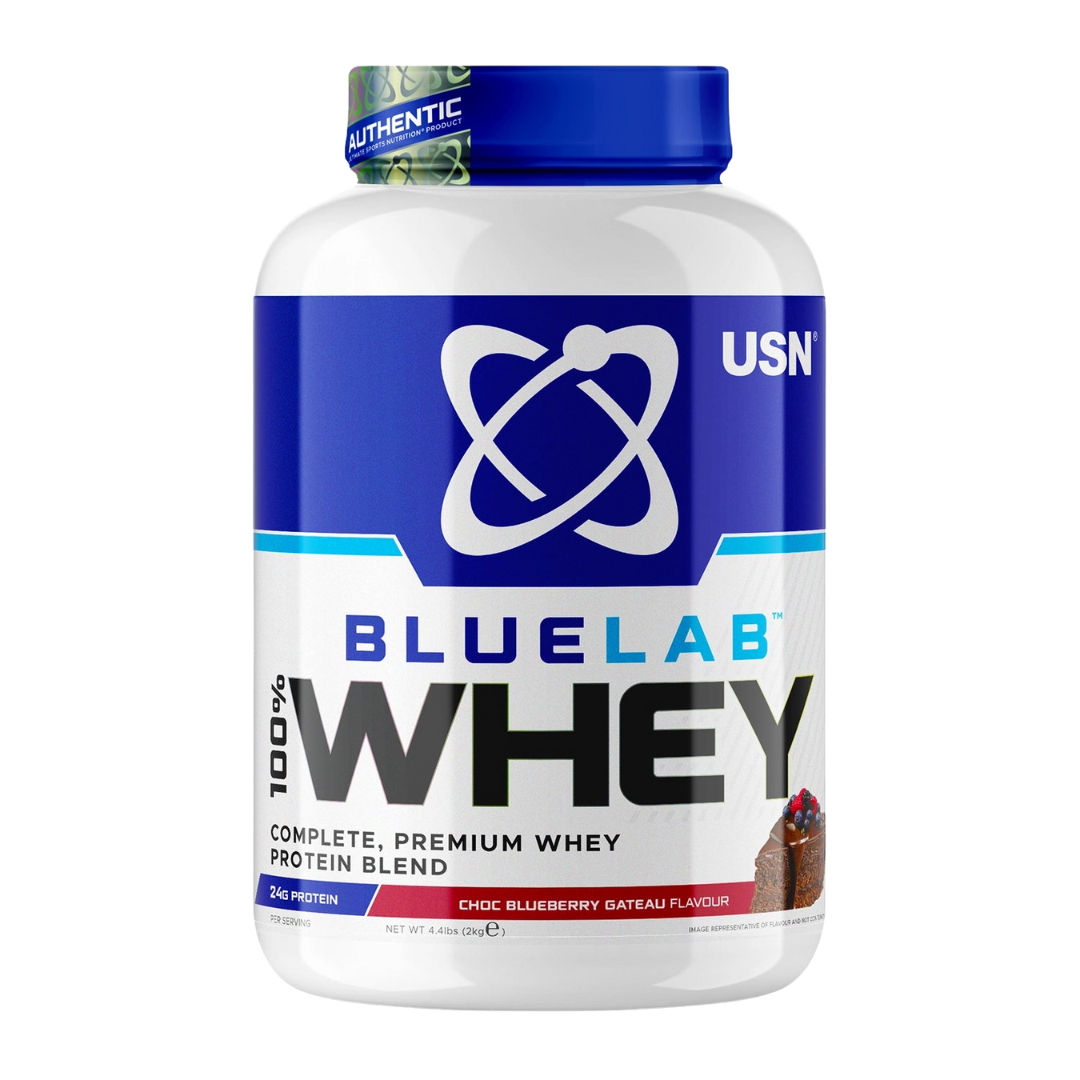 USN Blue Lab Whey 2kg - Chocolate Blueberry Gateau