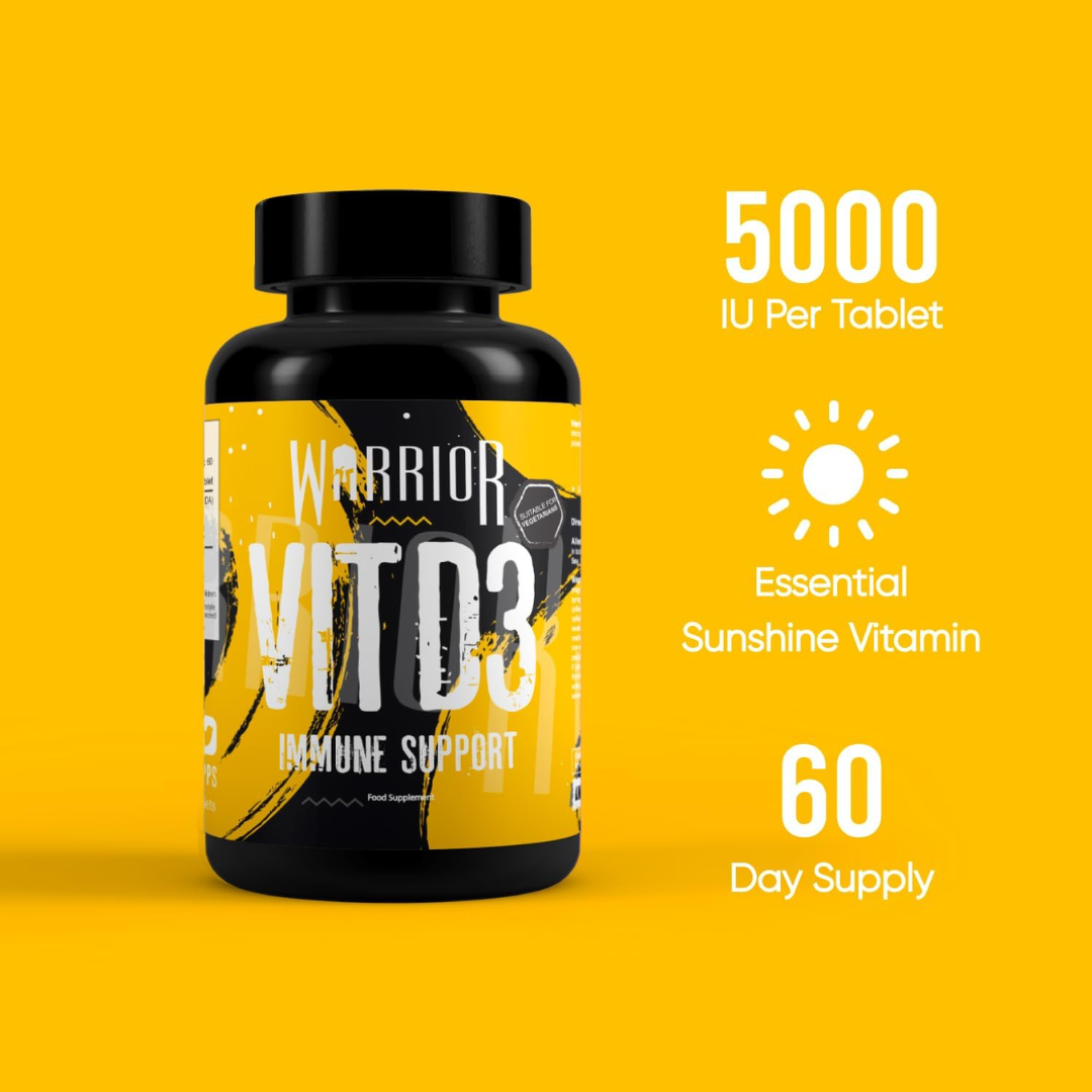 Warrior Core Vitamin D3 60 Tabs