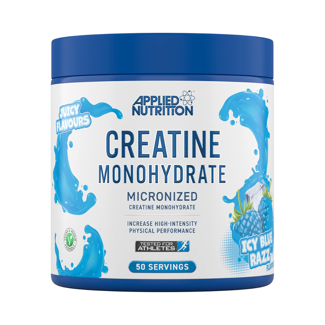 Applied Nutrition Creatine Monohydrate 250g - Icy Blue Razz – The Box ...