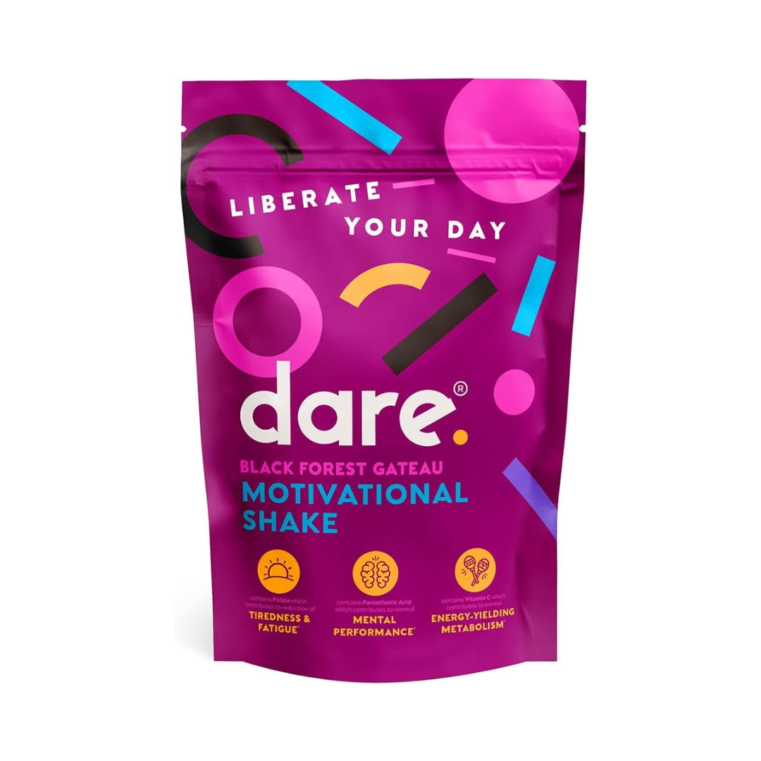 dare. Motivational Shake 750g - Black Forest Gateau