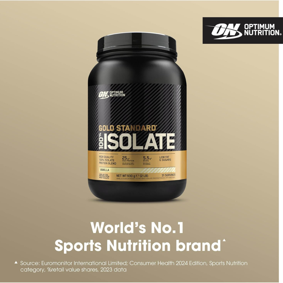 Optimum Nutrition Gold Standard 100% Isolate 930g - Vanilla