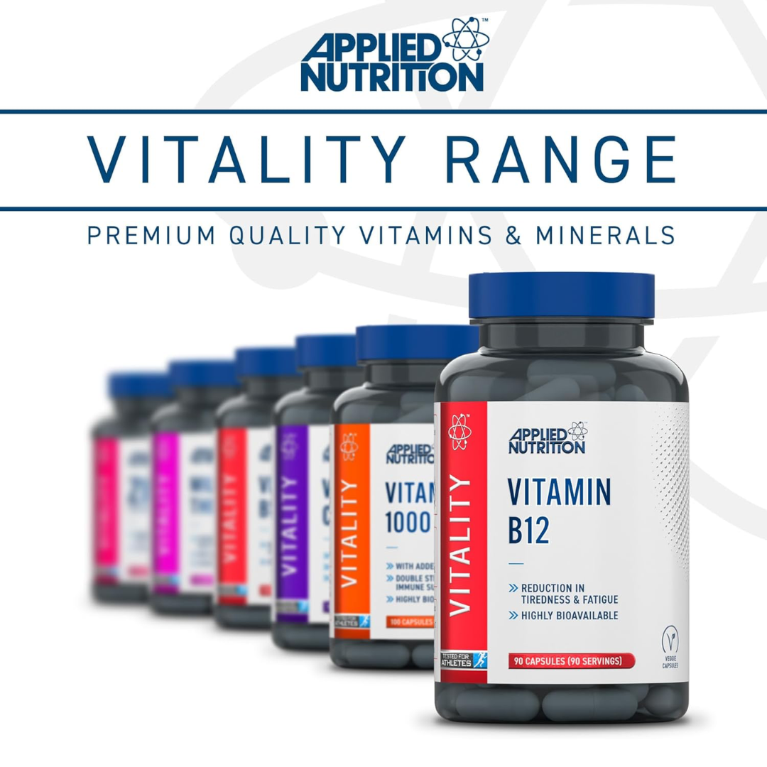 Applied Nutrition VITALITY B12 90Veg Caps