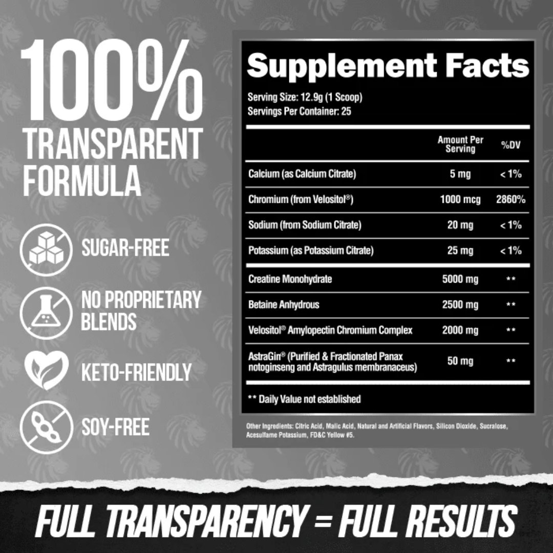 Alpha Lion SuperHuman Post 322.5g - Lemon-Lie Margarita
