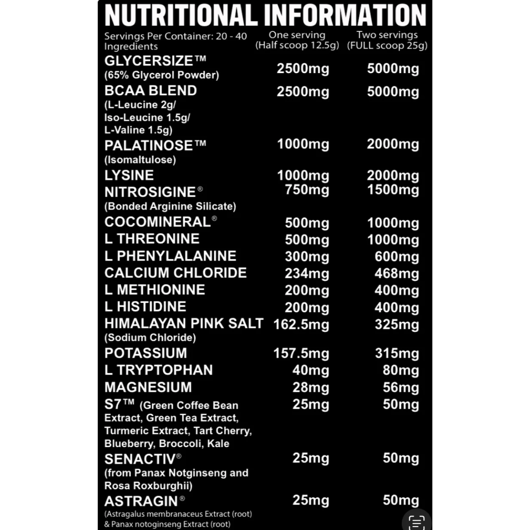 Gorillalpha Ultimate Intra Pump 500g Boom Boom Pow