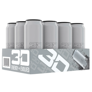 3D Energy Drink 12 x 473ml - Silver (Strawberry Lemonade)