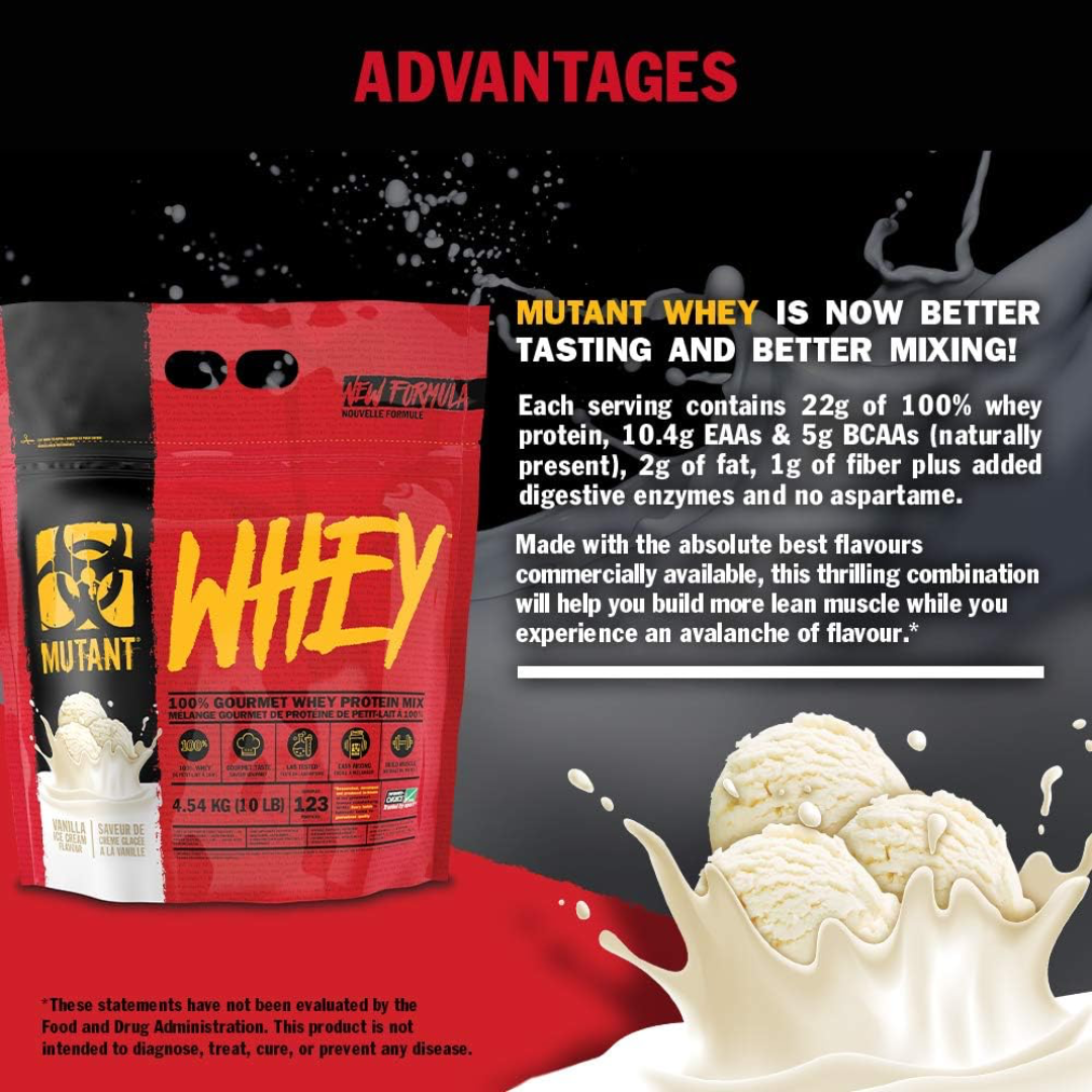 Mutant Whey 908g - Vanilla